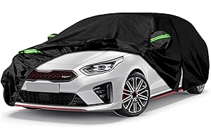 JUDANNA Cubierta de Coche Impermeable Reemplazo para Kia Ceed Xceed 2006-2025, Funda Completa para Exterior, Protección Total para Invierno y Verano, Resistente a Todo Clima: Lluvia, Sol, Polvo y