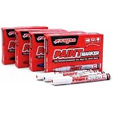 Rayno Paint Marker | T&uuml;m Y&uuml;zeyler İ&ccedil;in Kalıcı Boya Mark&ouml;r&uuml; | Metal Cam Plastik Ahşap Taş | Profesyonel End&uuml;striyel Kullanım (