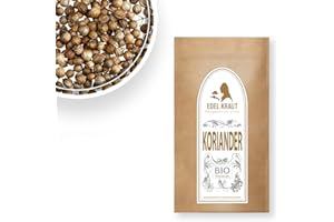 ‎EDEL KRAUT MANUFAKTUR DES LEBENS Koriandersamen BIO 100g | EDEL KRAUT - BIO Koriander ganz - Premium KORIANDER SAMEN - coriander organic - 100% naturrein - aus kontrolliert biologischem Anbau