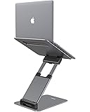 NULAXY Laptop Stand, Ergonomic Sit to Stand Laptop Holder Convertor, Adjustable Height from 2.1" to 13.8", Supports up…
