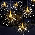 Firework LED Light, Queta Copper Wire 180 LEDs Light Waterproof Christmas Sparkle Lights Remote Control for Room, Garden, Patio, Wedding, Party, DIY Decoration