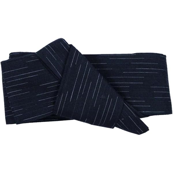 Ceinture Obi En Coton Pour Kimono Homme – 400 X 10 Cm, épaisseur Intermédiaire, à Nouer à La Main - 2