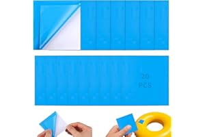 SPINNE LUCAS 20 Pièces Rustine Piscine, Kit Reparation Piscine, Kit Reparation spa Gonflable, Reparation liner Piscine, Rustine Piscine Sous l'eau, Rustine Matelas Gonflable, Kit piscine, Reparation Piscine-Bleu