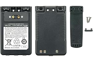 VINEYUAN Yaesu SBR-14LI Batterie Li-ION Haute capacité 2200mAh pour Yaesu VX-8R 8GR FT-1DR FT1XD FT-2D Series Batterie de Remplacement