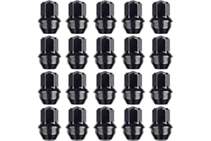 ELLIS Set di 20 dadi per cerchi in lega, M14 x 1,5, 21 mm, compatibili con veicoli Tesla e molto altro