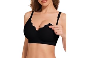 HBselect Nursing Bras for Breastfeeding Seamless Jelly Wireless Bra Pregnancy Maternity Bras Comfort Sleep Bralettes