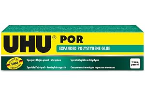 UHU 3-63176 por, Quick-Setting Special Adhesive för polystyren, 50 ml rör, 50 ml