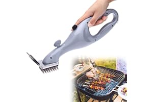 BEENLE-ICEY Grill Brush Grill Brush and Scraper BBQ Cleaner with Steam Power Stainless Steel Cooking Cleaning Tools BBQ Tool Cleaner for Cleaning Such As Gas Ceramics Steel Grilles(A)