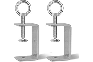 GothicBride Morsetto a C 85mm Morsetto a Vite Inossidabile Morsetti da Falegname Regolabile per Saldatura Montatura Domestica, Campo di Serraggio 45-78 mm