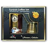 Altıncezve Turkish Coffee Set with 250 Gr Coffee Pot