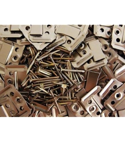 FRAMUN Rundkopfklemmen 100 Stück - Stabile Metallklammern Für Werkstatt & Hobby