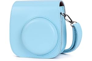 Leebotree Mini 12 Case Compatible with Instax Mini 12 Instant Camera (Sky Blue)