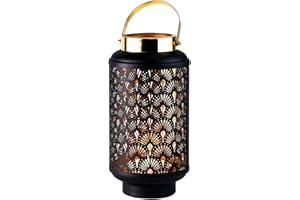 MARRAKESCH Marrakech Lanterna orientale antivento 30 cm | Lanterne per esterni Braga piccola come decorazione