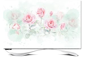 VBVARV Copertura della Polvere TV Panno in Microfibra in Poliestere Facile da Coprire Il Tuo Stile TV