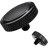 (Black & Black) - JJC Soft Release Button for Fujifilm Fuji X100F X-T20 X-T2 X-PRO2 X100T X-E3 XPRO-1 X-T10 X100 X100S X-E2S 
