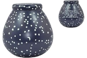 POT OF DREAMS Glow In The Dark Pots of Dreams Money Pot Save Up & Smash Money Box Gift