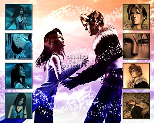 CGC Huge Poster - Final Fantasy VIII Squall and Rinoa PS1 PS2 PS3 PSP Vita - FVIII005 (24" x 36" (61cm x 91.5cm))