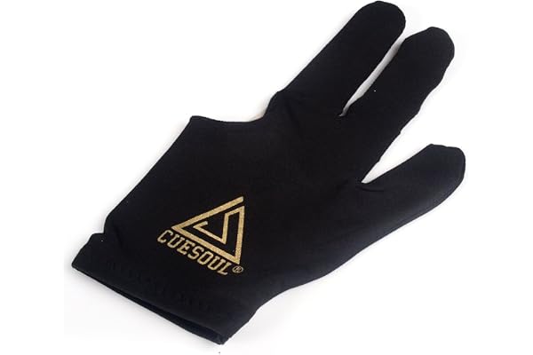 CUESOUL 10pcs / Set 3 Finger Billard Gants Gants Snooker Cue