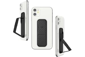 CLCKR Soporte de teléfono Universal con Agarre Delgado y múltiples Modos de visualización para iPhone 14/13/12, Samsung S22, Huawei, LG teléfonos, tabletas y más, Fibra de Carbón