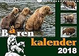 Bärenkalender (Wandkalender 2018 DIN A4 quer): Braunbären - 36 faszinierende Fotos in einem Kalender (Monatskalender, 14 Seiten ) (CALVENDO Tiere) [Kalender] [Apr 01, 2017] Steinwald, Max by 