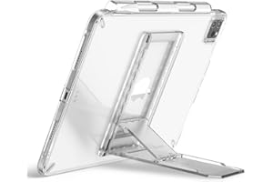 Ringke Outstanding Compatibile con Supporto iPad, Supporto Universale Leggero per Tablet, Supporto Portatile Trasparente Disegnato per Porta Tablet - Clear Mist