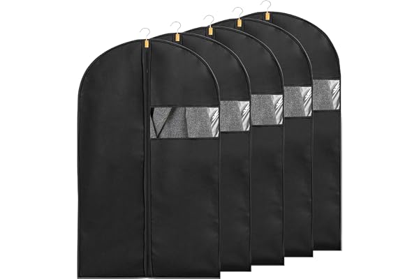 5 stycken plagg med ventilerande tyg, 60 x 80 cm, kostym skyddsfodral