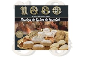 1880 – Schale mit süßen Weihnachtsspezialitäten, exquisite Auswahl an Leckereien zum Teilen und Genießen an den Feiertagen, nach handwerklichem Rezept, 270 g