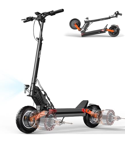Monopattino Elettrico Adulto, 10 Pneumatici, Velocità Fino A 25 Kmh 55 Km Di Autonomia Carico Massimo  9dyyazwb3ggr6ds 1jsi
