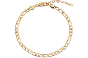 Amberta Pulsera Tobillo Mujer | Tobillera Acero Inoxidable Mujer | Joyas Boho | Cadena Ajustable Corazón Serpiente Bolas