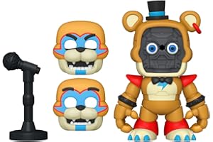 Funko Five Nights At Freddy's (FNAF) Snap: RR - Glamrock Freddy Fazbear - Kolekcjonerska figurka winylowa - Pomysł na prezent - Oficjalny towar