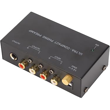 Douk Audio T3 PRO Mini Tube MM Phono Bühnenvorverstärker für Heim-Plat