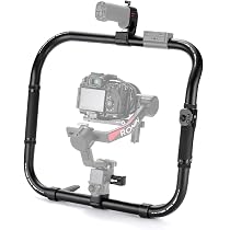 Poignée De Contrôle D'objectif Sans Fil Tilta à Double Canal - Compatible DJI RS 2, Avec Batterie 18650