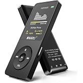 Bluetooth 5.0 ile MP3 &ccedil;alar, RUIZU 8 GB &ccedil;ocuklar i&ccedil;in m&uuml;zik &ccedil;alar, dijital ses &ccedil;alar, FM radyo, ses kaydı, video oynatma, e-k