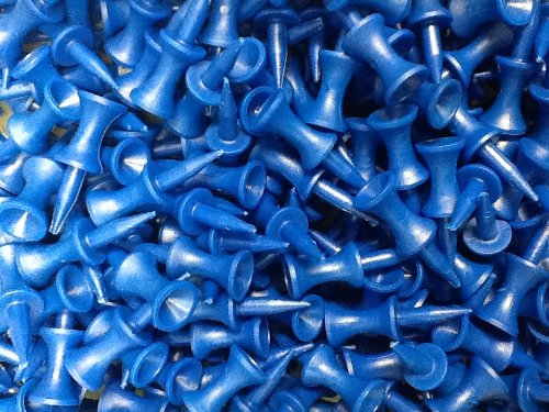 Great-Value-100-x-BLUE-Castle-Golf-Tees
