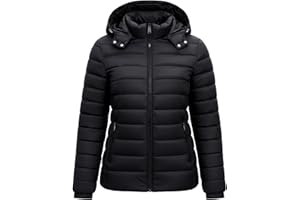 vittorio y Piumino Donna 100 Grammi Trapuntato Giacca Antivento Donna Con Cappuccio Removibile 5501