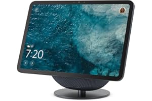 Support réglable Amazon (graphite) : conçu pour Amazon Echo Show 8 et Amazon Echo Show 11 (modèles 2025, vendus séparément)