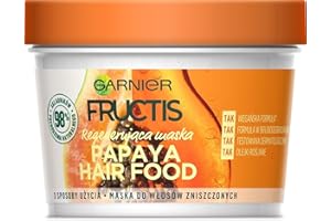 Garnier, Fructis Papaya Hair Food Regeneration Mask for Damaged Hair 390 ml
