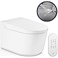 GROHE Sensia - Wall Hung Shower Toilet Rimless WC (2 Self-Cleaning Spray Arms, Remote Control, Water Connection Set, Mounting Aid, Sound Insulation and Triple Vortex Flushing), 36507SH0