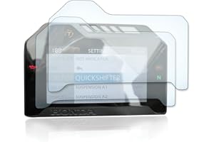 MOTO SCREENIES [2 sztuki] folia ochronna na wyświetlacz Tacho folia ochronna do Honda CBR 1000 RR Fireblade SC77 2017+ 1x Ultra Clear / 1x Anti Glare