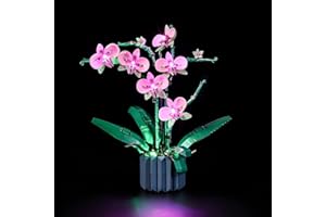 Lightailing Luz para Orquídea Lego-10311 - Kit de iluminación LED compatible con el modelo de bloques de construcción LEGO - No incluye el juego de modelos