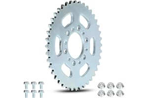 FVRITO Pignon de chaîne d'entraînement arrière 40 dents #35 pour 97cc 98cc 2.8Hp Motovox MBX10 MBX11 Monster Moto 80cc Coleman CT100U Trail CK100 Baja Doodle Bug DB30 Taotao GK80 Mini Bike Go Kart