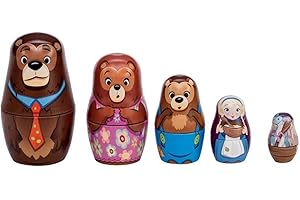 Schylling SC-GLND Goldilocks Poupées gigognes