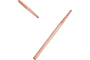 Corintian Punta per fresa per unghie in metallo duro, punta conica fine extra grossa per manicure, pedicure di unghie in gel, accessori per unghie acriliche come fresa per calli e rimozione cuticole