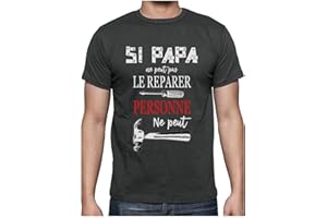 GREEN TURTLE T-SHIRTS Cadeau Papa Tee Shirt Homme Humour Fete des Peres Anniversaire Bricoleur Tshirt