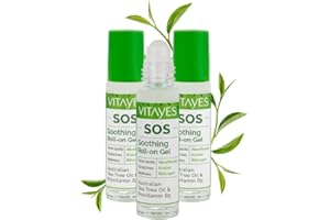 Vitayes SOS Bio wałek z olejkiem z drzewa herbacianego, olejek eteryczny na pryszcze, trądzik, stany zapalne skóry, uspokajający długopis, pryszcze, zanieczyszczoną skórę, wegański, przeciw