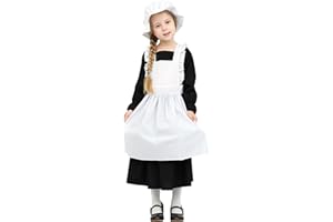 Sincere Party Girl's Victorian Costume Cotton Dress World Book Day Week Girl's Fancy Dress