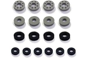 ZKSXOA 18pcs Aim Assist Target Motion Control Precision Rings,Precision Rings,for PS5, Steam Deck, PS4, Xbox Series X/S, Xbox One, Switch, Switch OLED, Switch Pro Controller, 4 Different Strengths