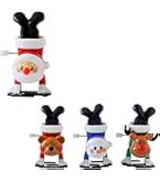 Racing Turkeys Wind-Up Toy Game - Hilarious Gag Gift For Kids & Adults, Multi-Color Fun