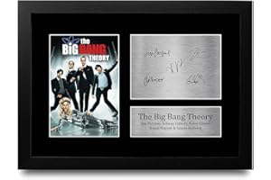 HWC Trading FR A4 The Big Bang Theory Jim Parsons Cadeaux Imprimé Signé Autographe Photo pour les fans de télévision - A4 Encadré