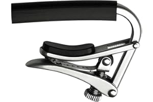 Shubb C1N - Capotasto per chitarra acustica, serie standard, in nichel spazzolato